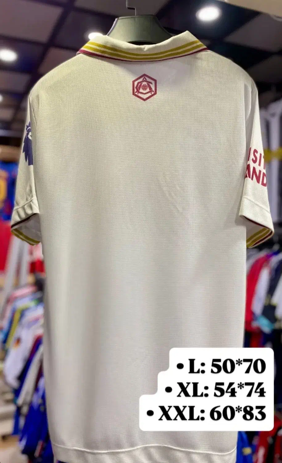 کیت دوم سفید آرسنال در سه سایز|لباس|خرمشهر, |دیوار