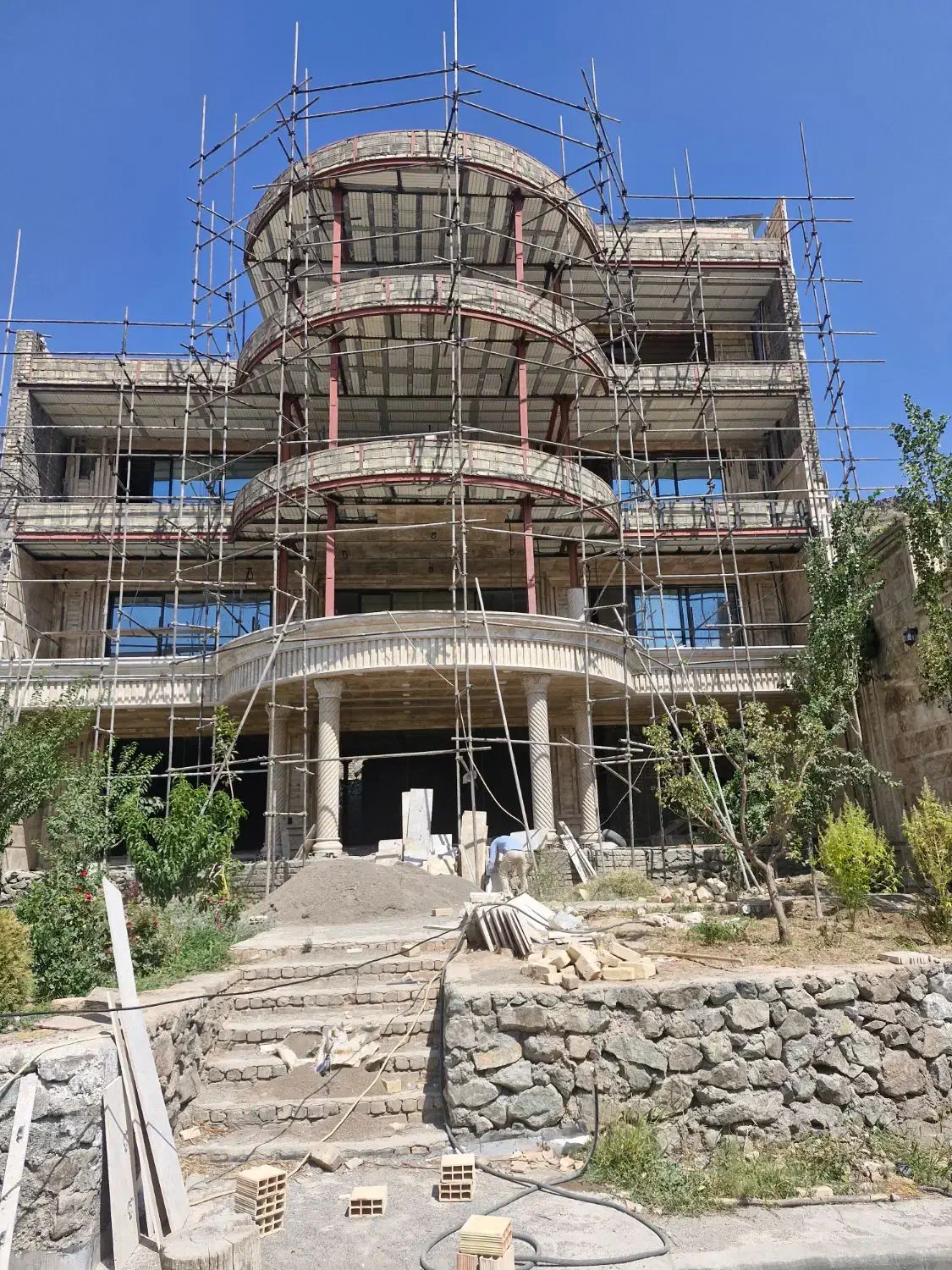 داربست فلزی بخش کهک|خدمات پیشه و مهارت|قم, کلهری|دیوار