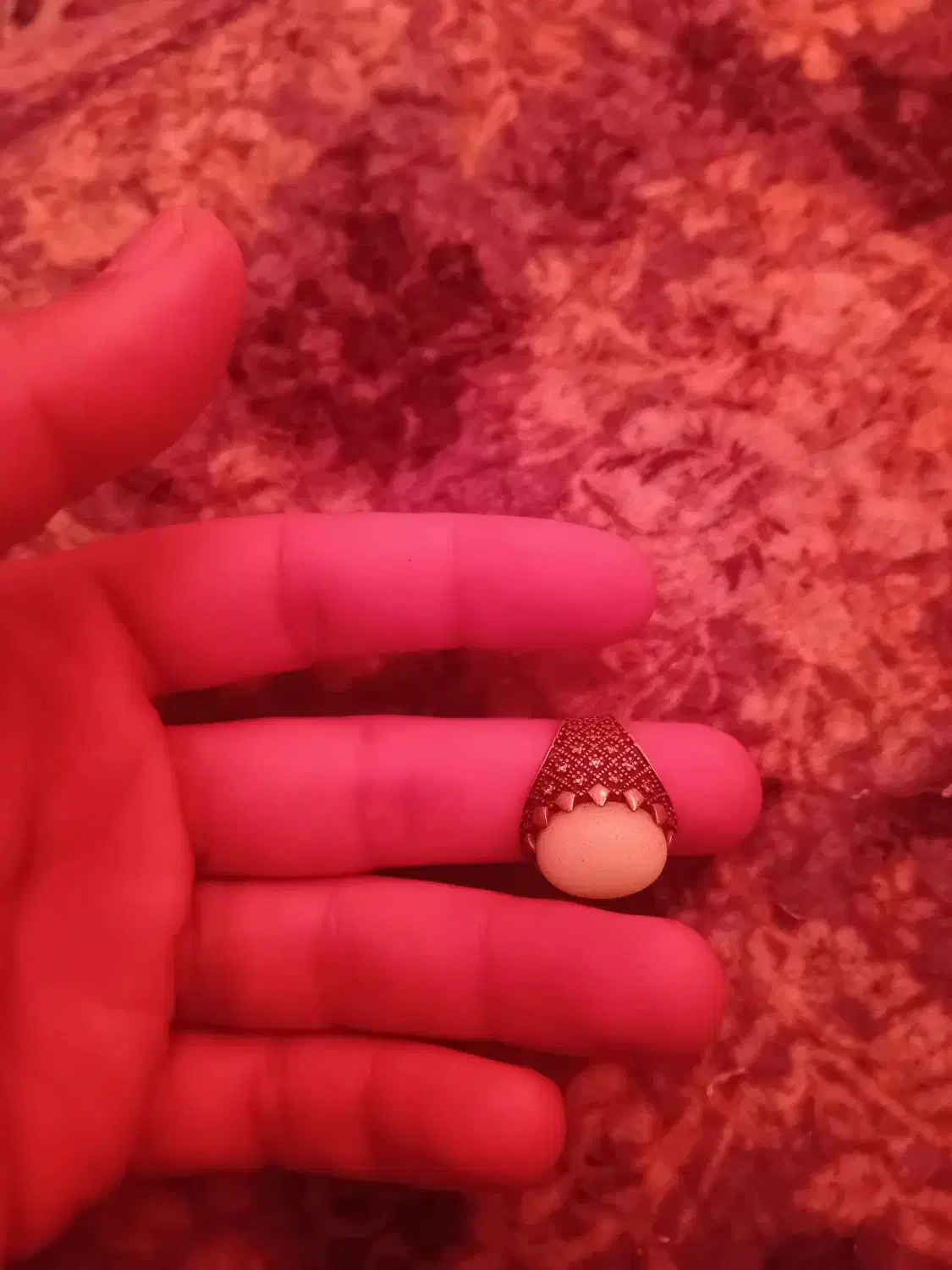 انگشتر گوهر شب چراغ|جواهرات|گرگان, |دیوار