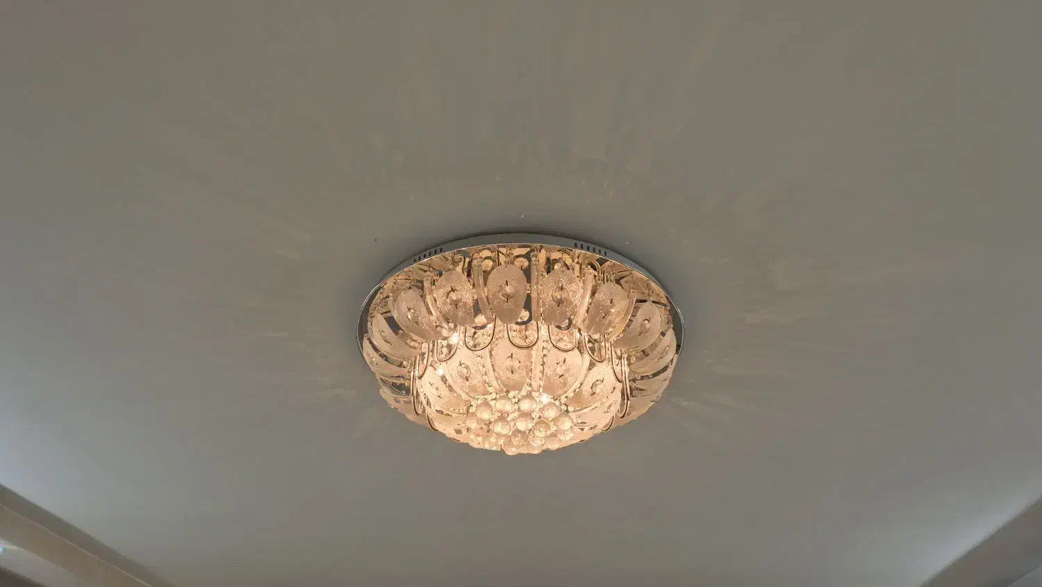 لوستر کریستالی|لوستر و چراغ آویز|قم, شهرک قدس|دیوار