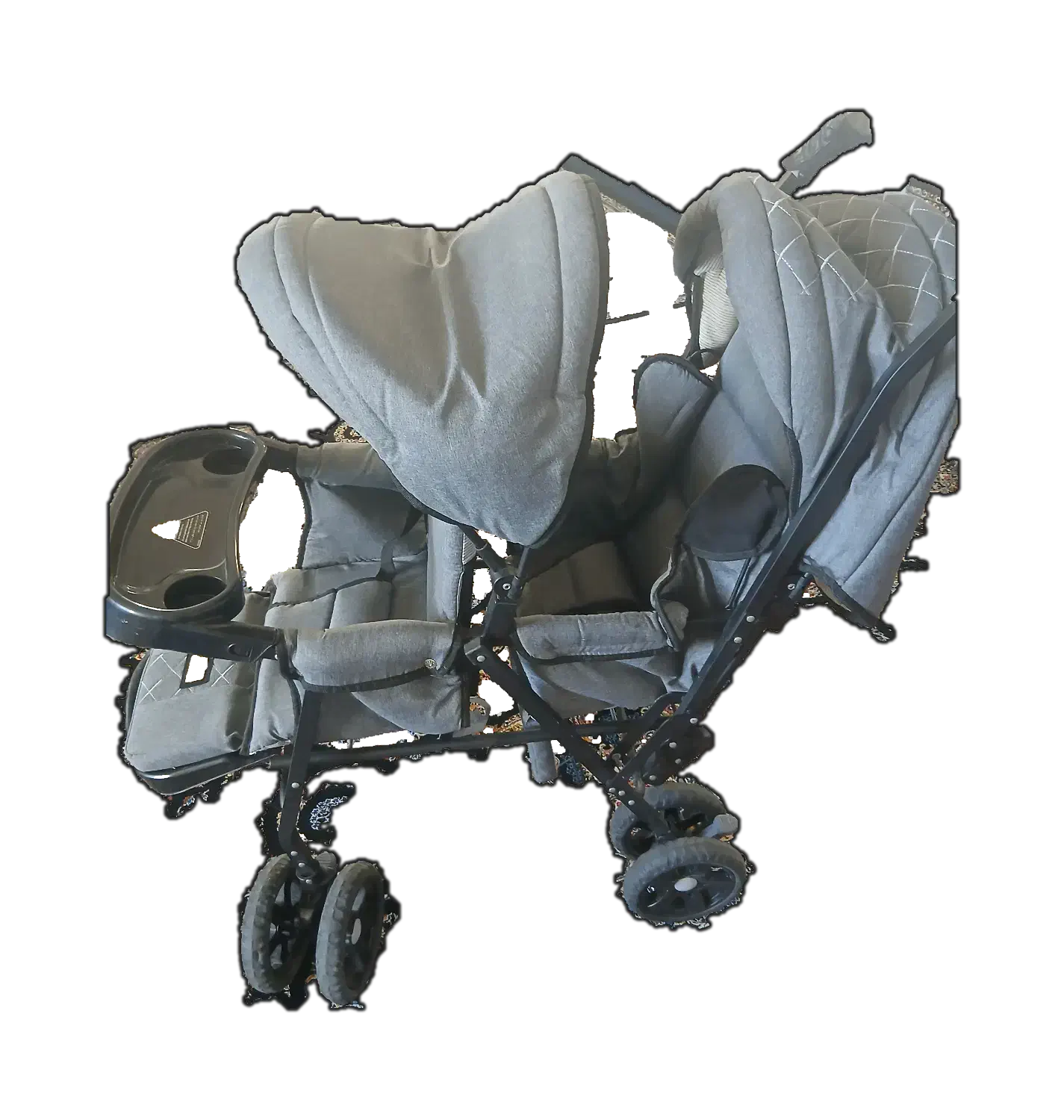 کالسکه دو قلو در حد نو|کالسکه و لوازم جانبی|همدان, |دیوار