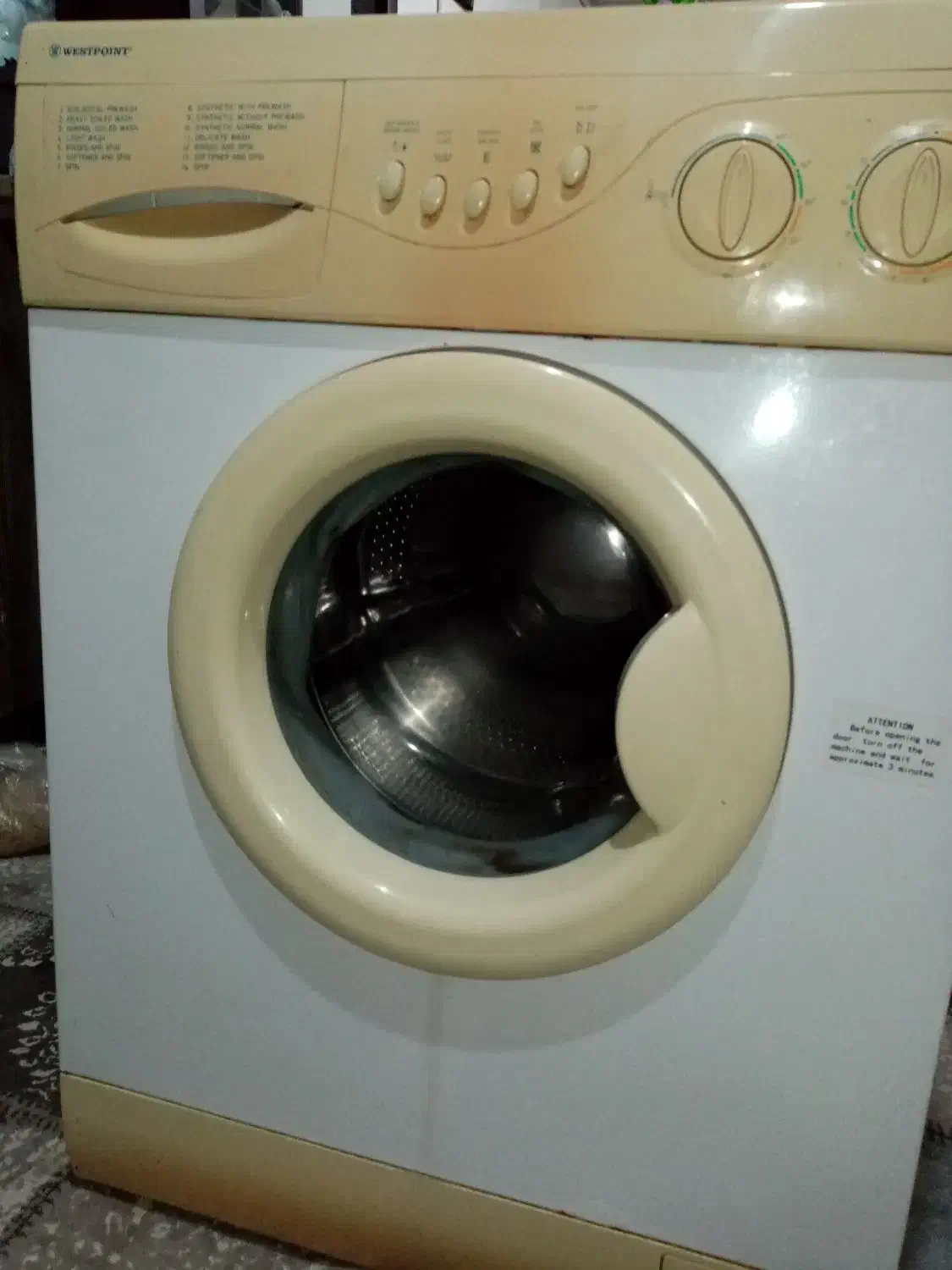 لباسشویی 5کیلویی وست پونت|ماشین لباسشویی و خشککن لباس|چناران, |دیوار