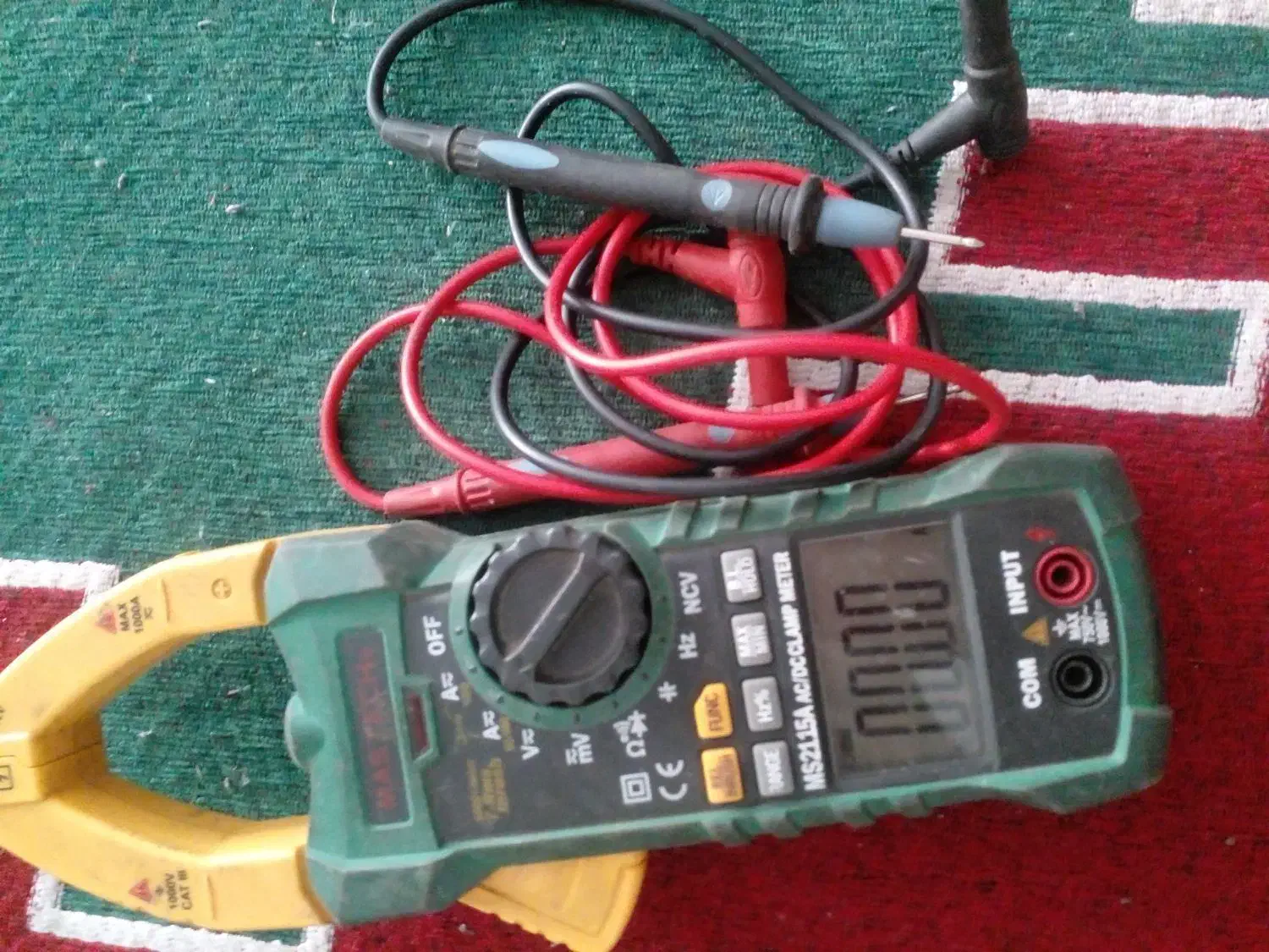 LED100W،آمپرمترکلمپ مستک،قفل گیرا2عددنو2عدست دوم|ابزارآلات|فسا, |دیوار