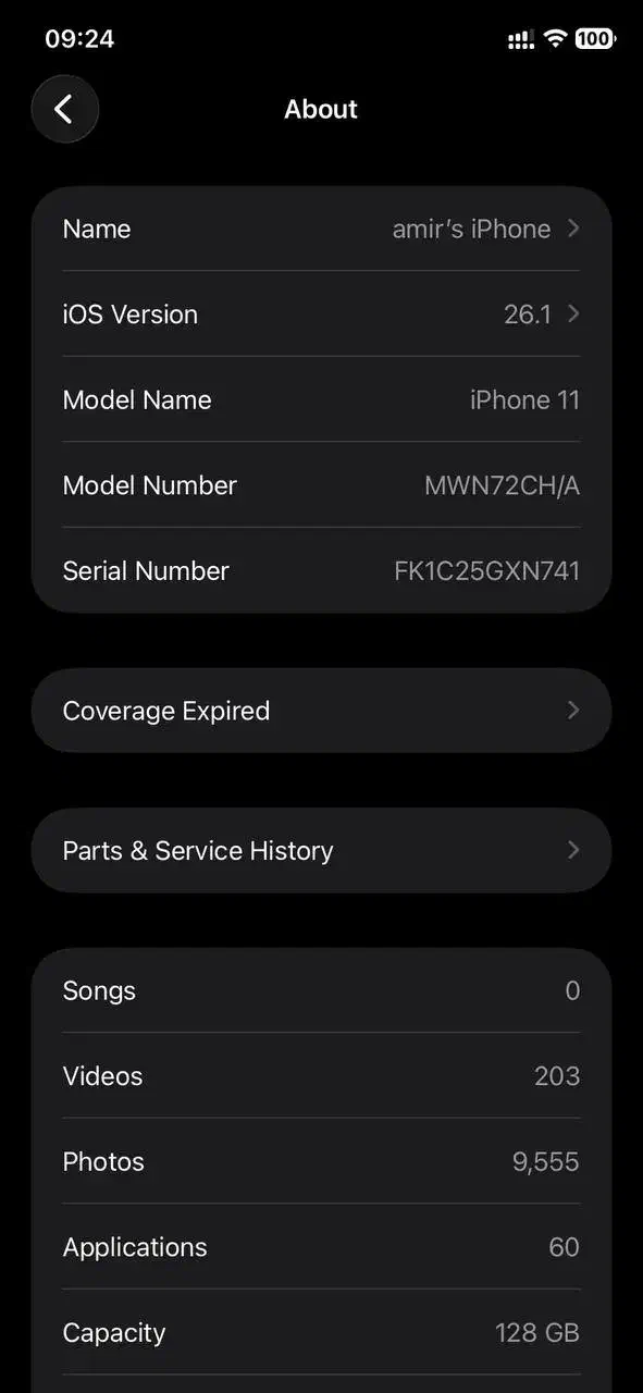 ایفون ۱۱ دوسیم|موبایل|مشهد, پروین اعتصامی|دیوار
