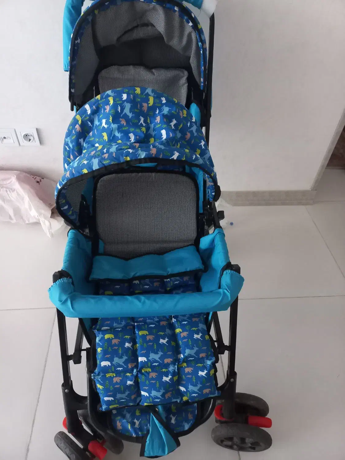 کالسکه دوقلویی|کالسکه و لوازم جانبی|همدان, |دیوار