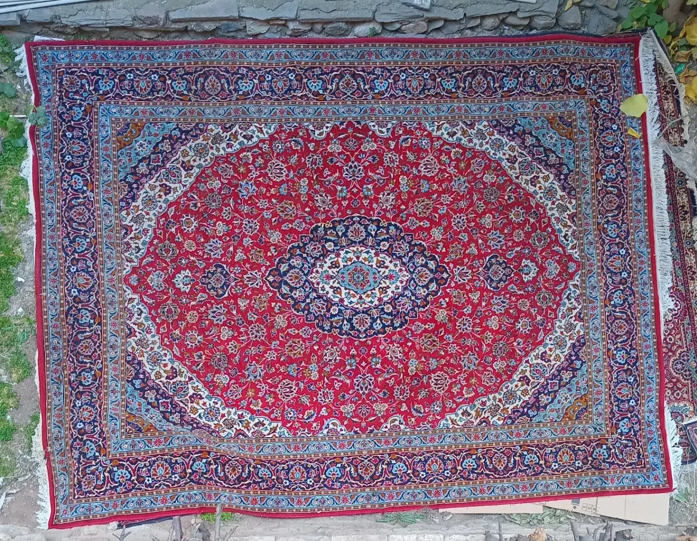 فرش ماشینی قرمز|فرش|فشم, |دیوار