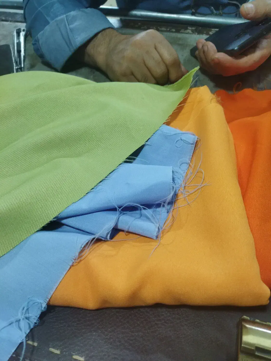 پارچه تترون وجودون وآستری وچندنوع دیگر درمتراژبالا|عمده‌فروشی|فردیس, شهرک ارم|دیوار