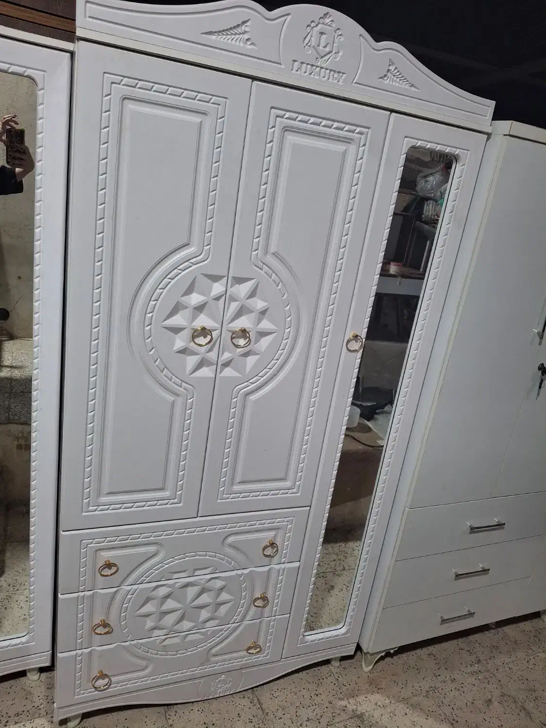 کمد وکیوم سه درب سه کشو|جاکفشی، کمد، دراور|بندر گناوه, |دیوار