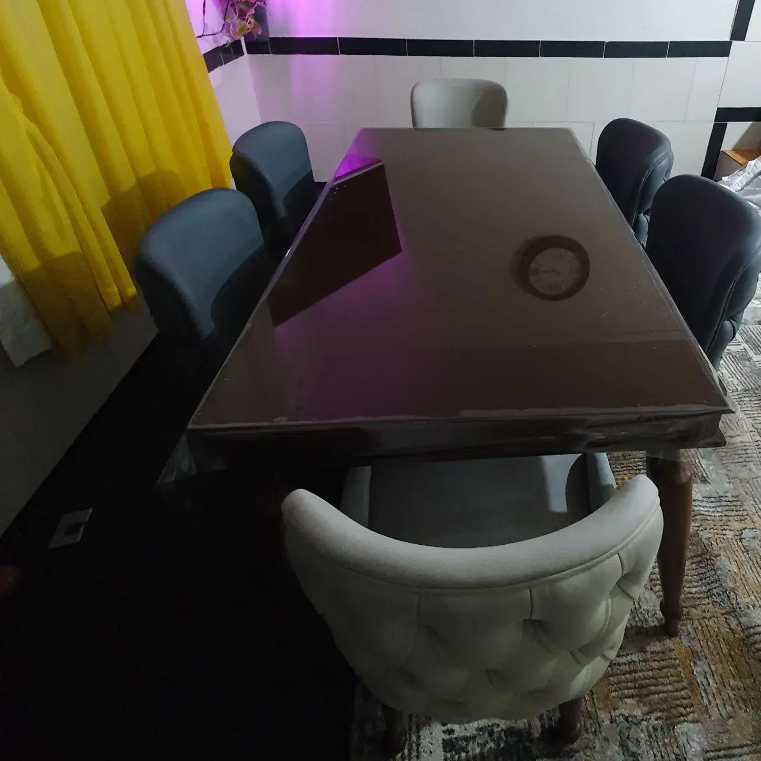 میز نهارخوری ۶ نفره|میز و صندلی غذاخوری|علی‌آباد کتول, |دیوار