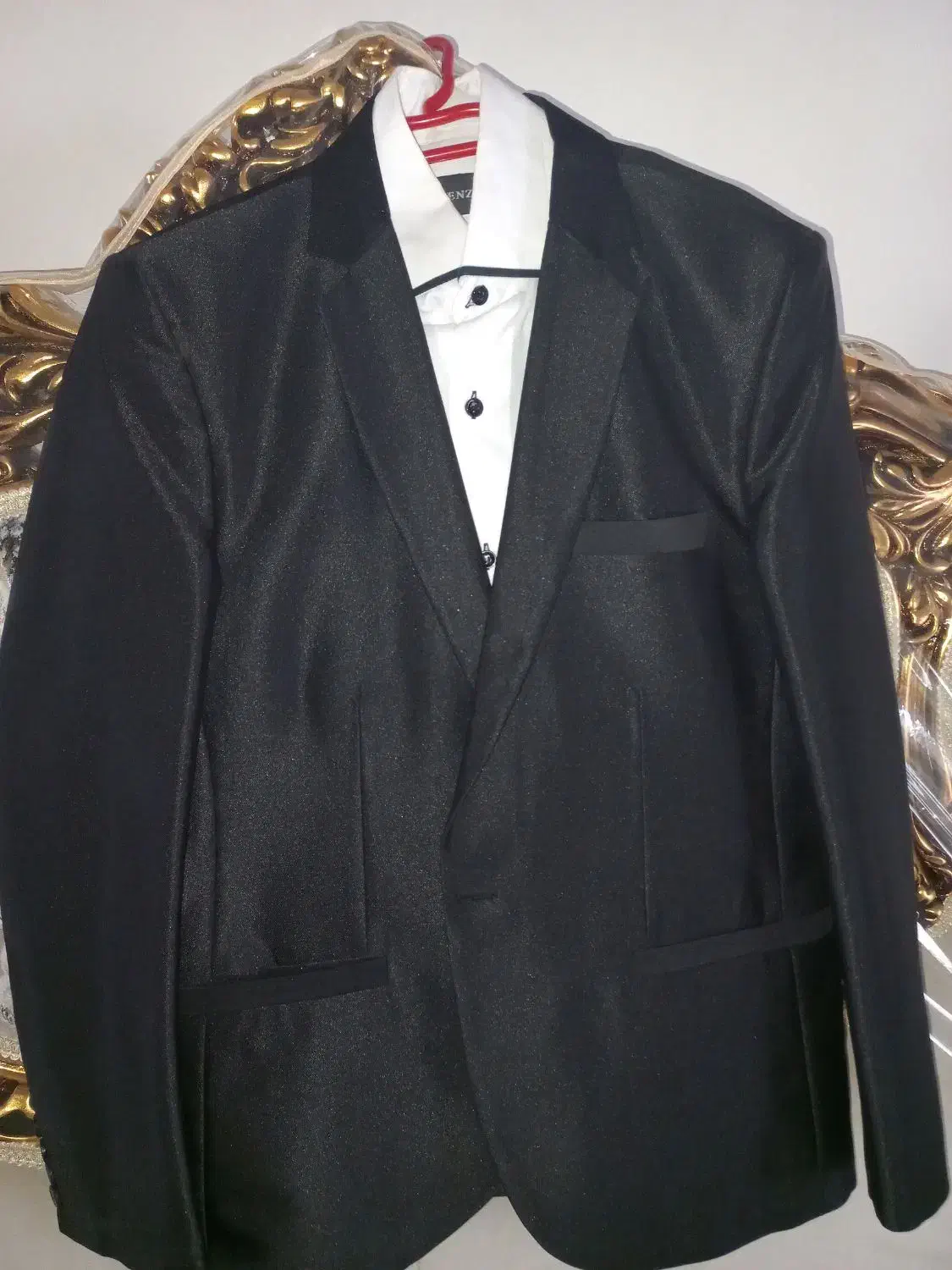 پرده حریر۶مترونیم در۲مترو۳۰نو اسفاده نشده۴میلیون|لباس|سنگر, |دیوار