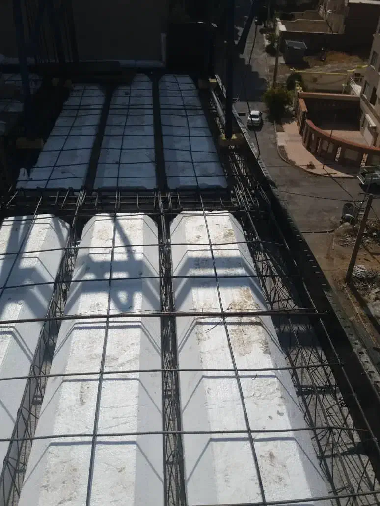 اجرای آرماتوربندی دال بتن وافل. استخر|خدمات پیشه و مهارت|ارومیه, |دیوار