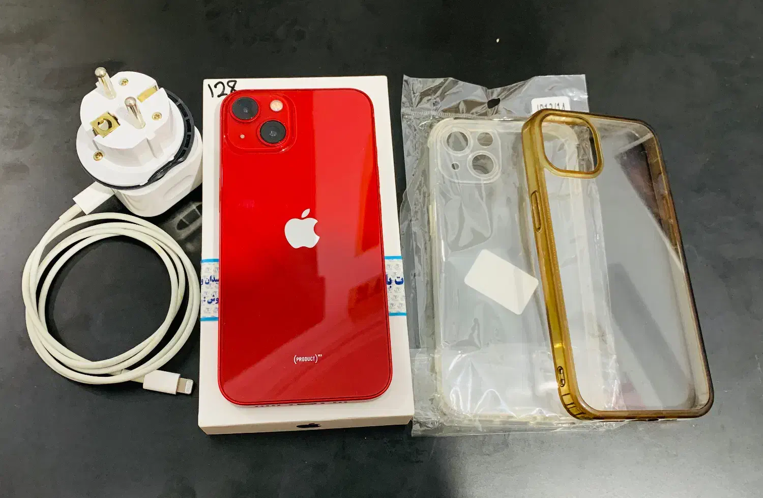 iPhone 13 normal 128 همراه با کلگی و کابل|موبایل|اسلامشهر, مظفریه|دیوار