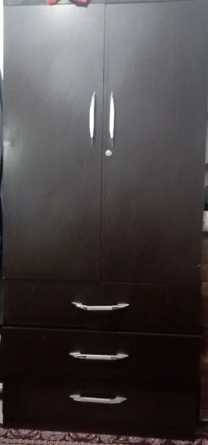 کمد لباسی 3کشو درحدنو|جاکفشی، کمد، دراور|نیریز, |دیوار