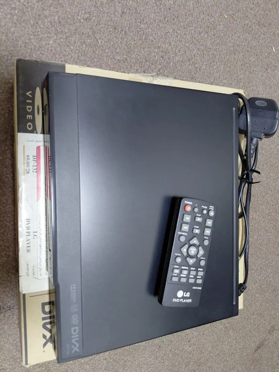 dvd پلیر LG|پخش‌کننده DVD و ویدیو|تهران, کیانشهر|دیوار