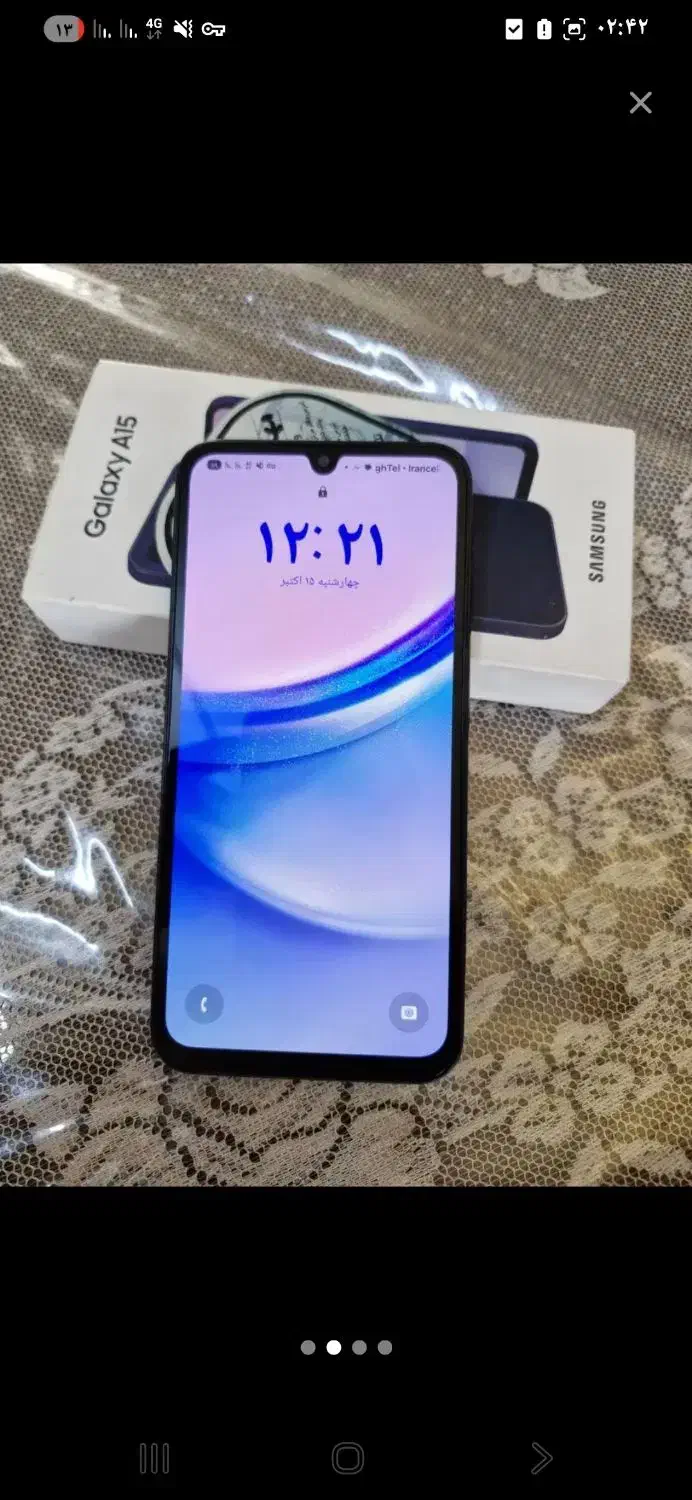 سامسونگ A15 ۱۲۸ گیگ سالم نونو|موبایل|تهران, استاد معین|دیوار