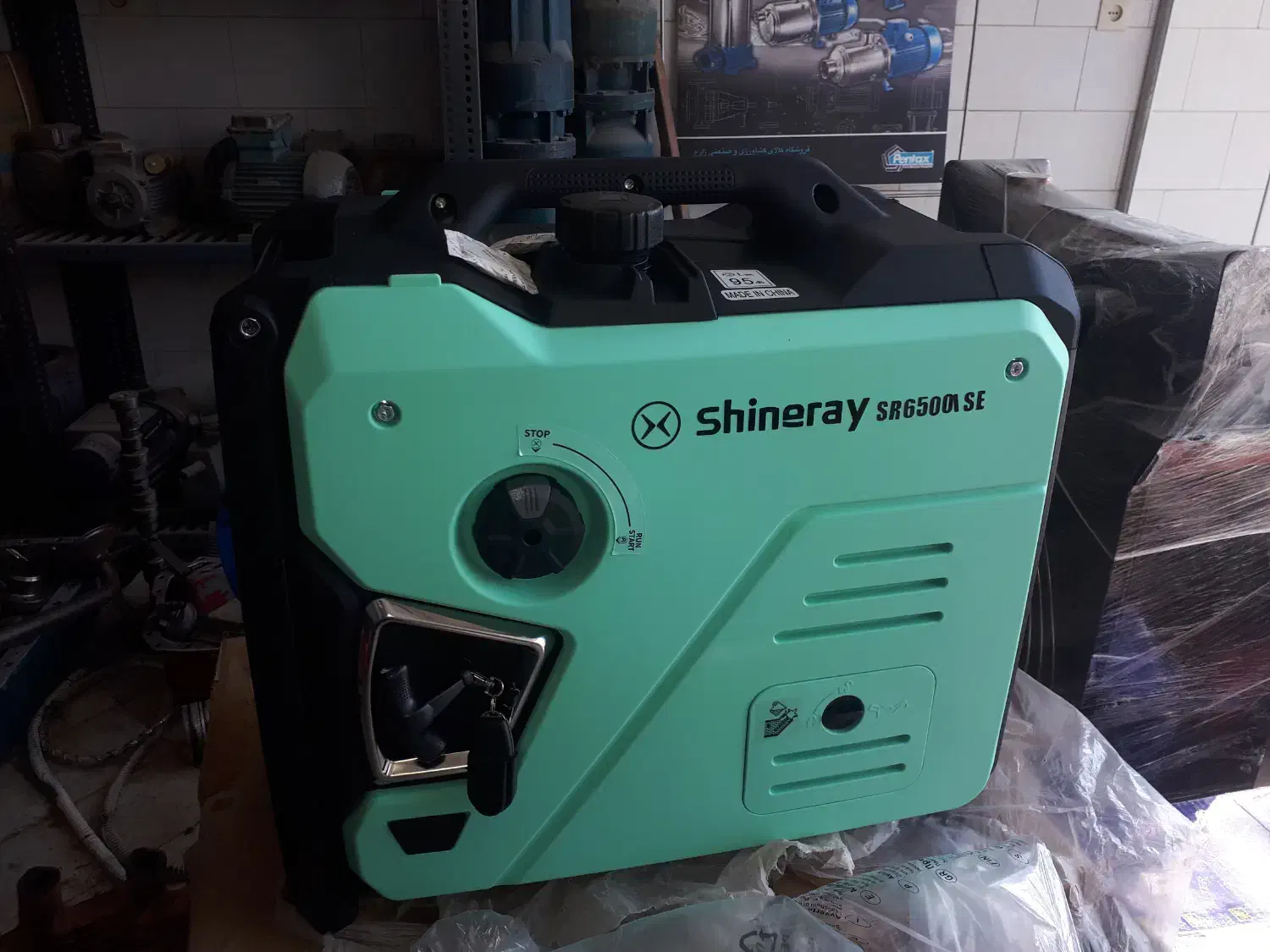 موتور برق بنزینی اینورتر سایلنت 5.5 کیلووات نو|ماشینآلات صنعتی|یزد, |دیوار