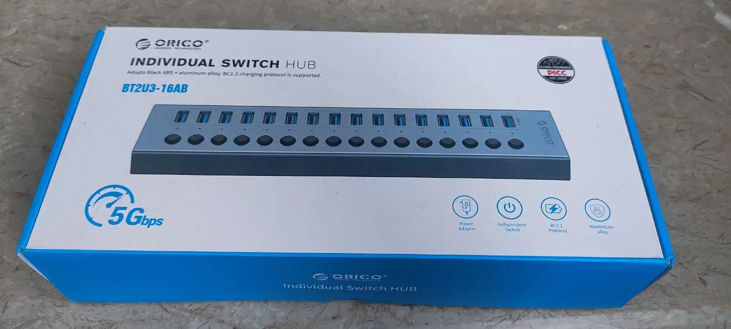 هاب 16 پورت orico|قطعات و لوازم جانبی رایانه|گرگان, |دیوار