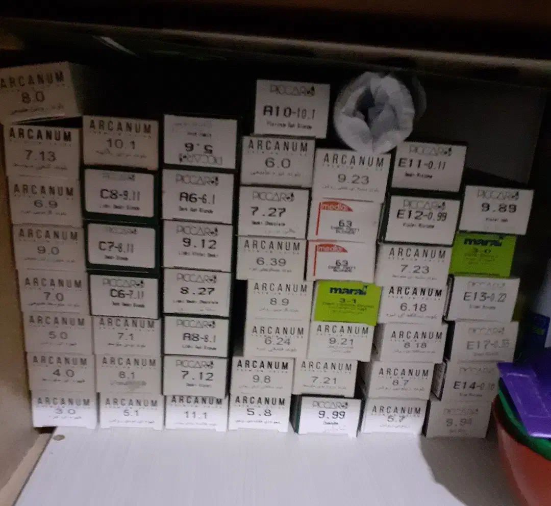 رنگ مو آرکانوم و پیکارو|آرایشی، بهداشتی، درمانی|زنجان, |دیوار