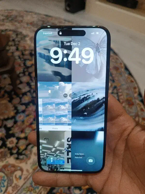 آیفون 15  پرومکس  256 مشکی در حد آکبند|موبایل|تبریز, |دیوار