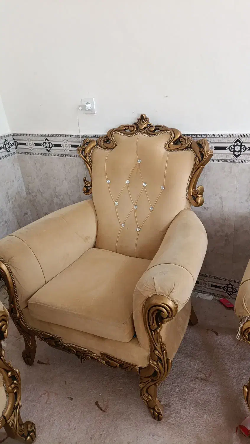 فروش مبل ۹ نفره|مبلمان خانگی و میز عسلی|بندر کنگان, |دیوار