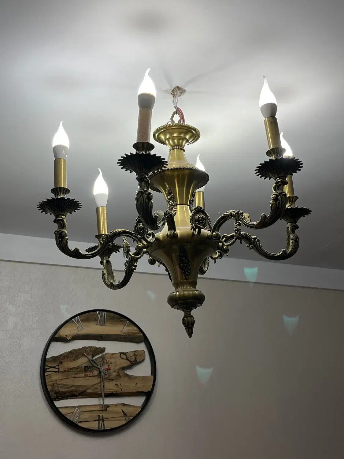 لوستر|لوستر و چراغ آویز|تهران, سردارجنگل|دیوار