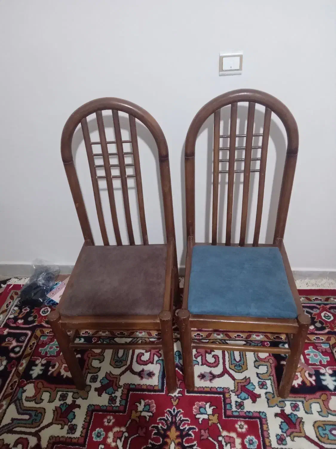 صندلی نهارخوری سا لم چوبی|میز و صندلی غذاخوری|اسکو, |دیوار