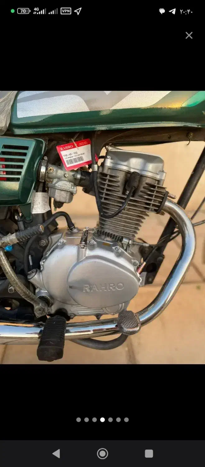 موتور۱۲۵ رهرو a مدل 91|موتورسیکلت|کرج, حاجی آباد|دیوار