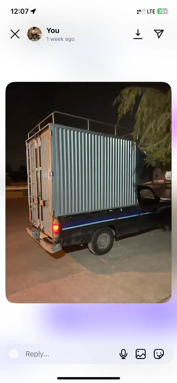 اتاق کانتین فلزی ۲ متری نو مزدا ۲۰۰۰|قطعات یدکی و لوازم جانبی|ساری, |دیوار