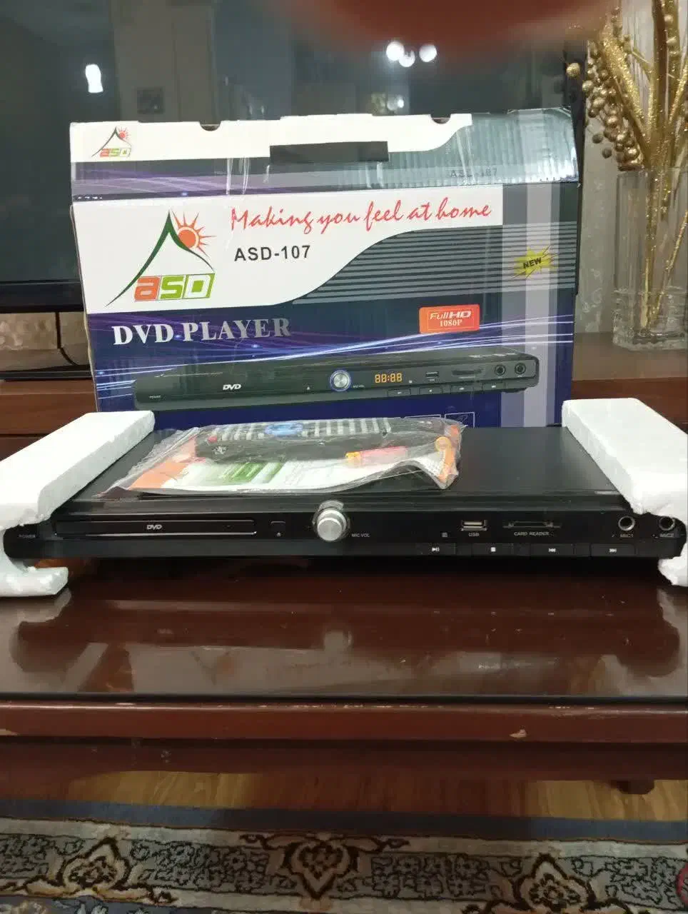 دی وی دی پلیر آکبند اورجینال فولHd|پخش‌کننده DVD و ویدیو|قوچان, |دیوار