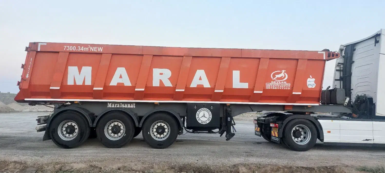 تریلی کمپرس ۳ محور|خودرو سنگین|رودشت (اصفهان), |دیوار