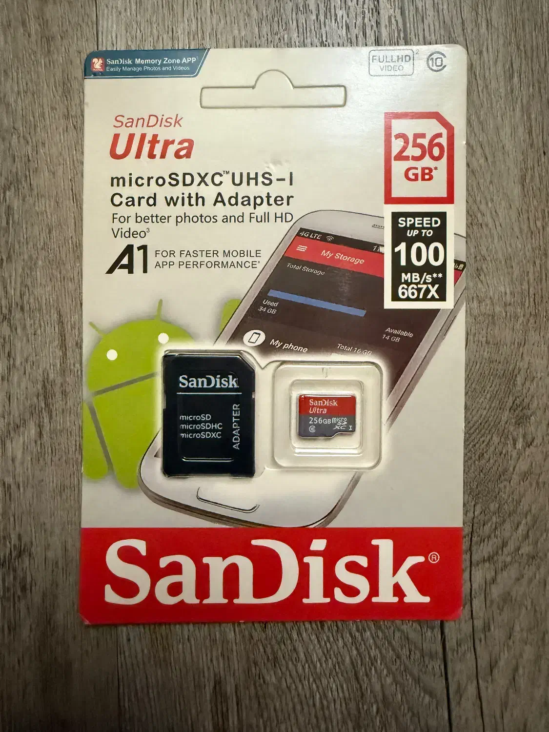 کارت حافظه microSDXC سن دیسک مدل Ultra کلاس A1|لوازم جانبی موبایل و تبلت|تهران, قاسمآباد|دیوار