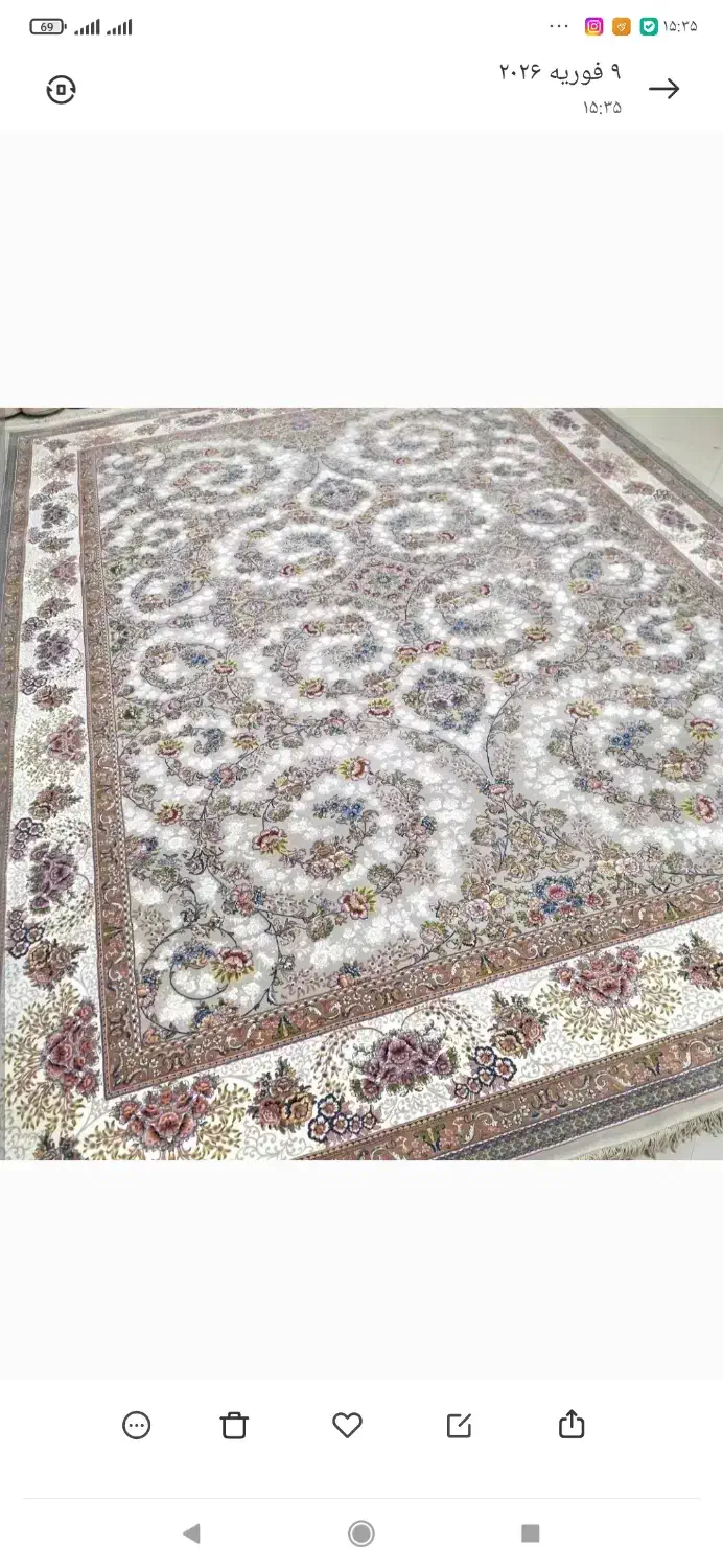 فرش ۱۲متری مشهد|فرش|شاهرود, |دیوار