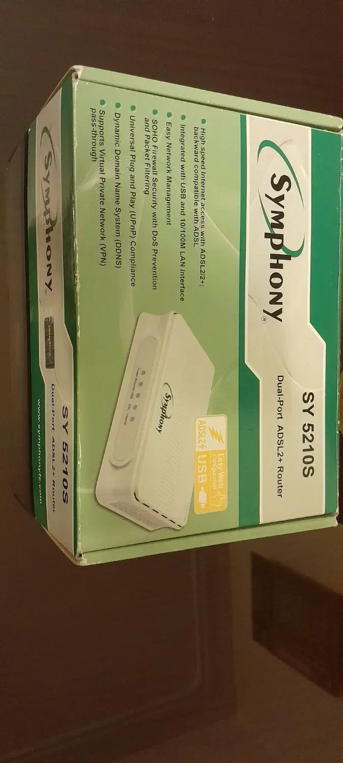 مودم آکبند SYMPHONY|مودم و تجهیزات شبکه|تهران, فدک|دیوار