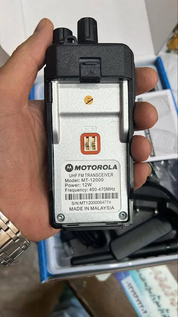 بیسیم موتورولا اصل( واکی تاکی) MT 12000 جدید|صوتی و تصویری|اسلام‌شهر, شهرک توحید|دیوار