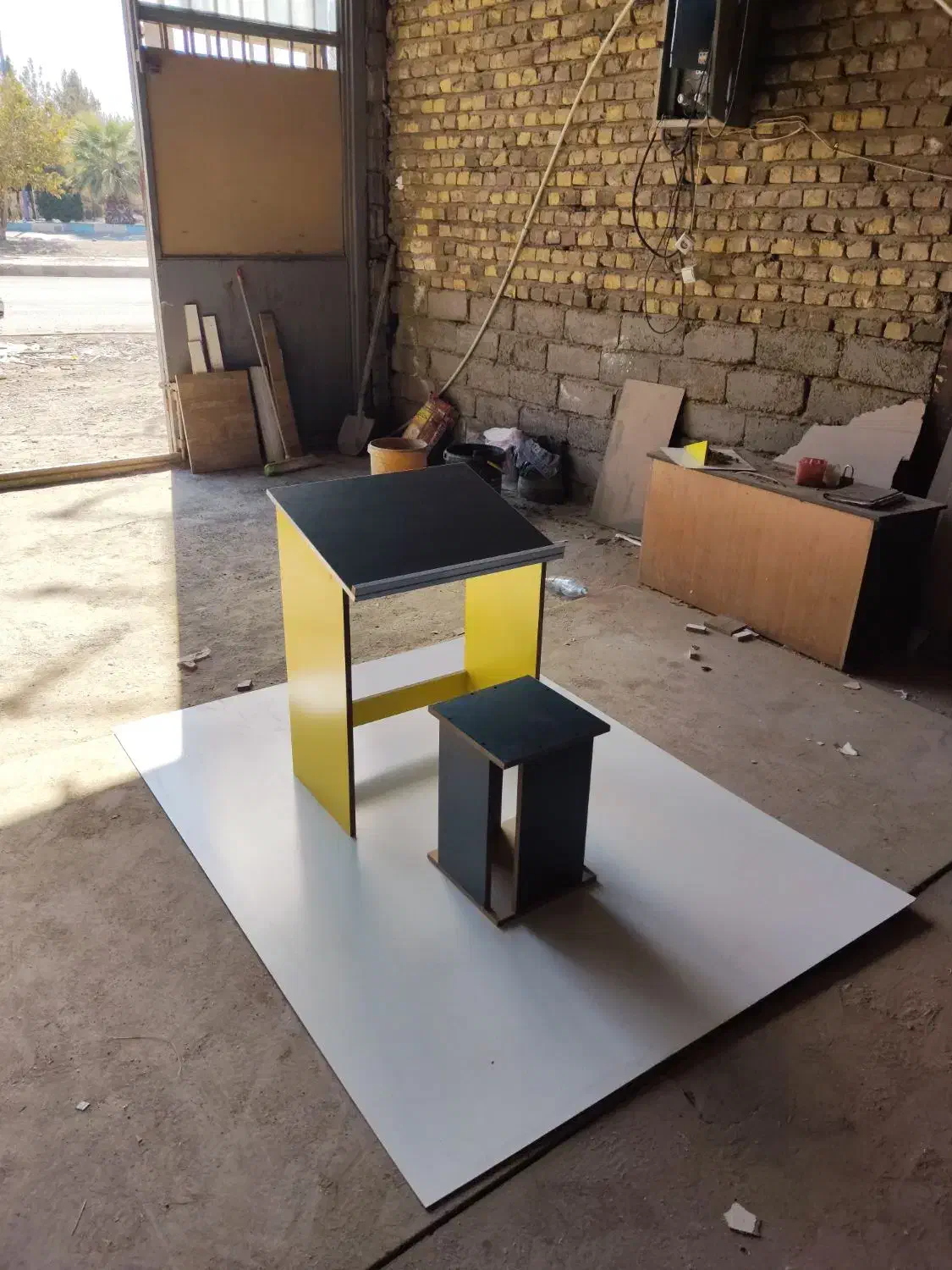 میز تحریر|میز تحریر و کامپیوتر|سیرجان, |دیوار