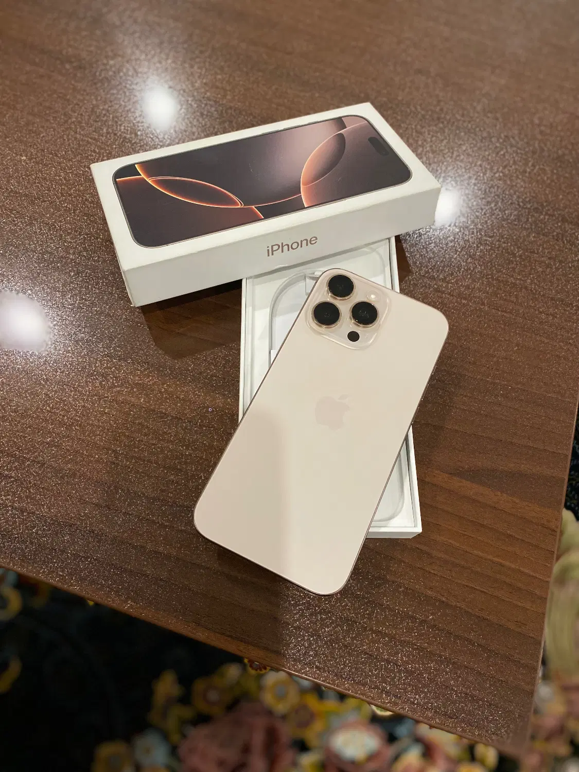 M/ZAA iPhone 16 Pro Max Desert Titanium 256GB|موبایل|تهران, شاهین|دیوار