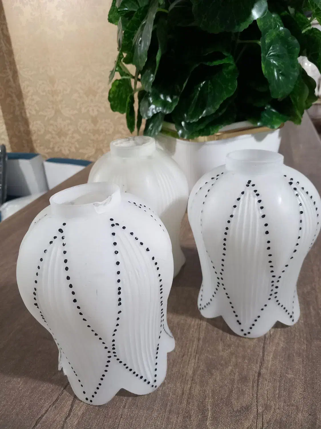 سه عدد حباب لوستر بسیار زیبا وتمیز|لوستر و چراغ آویز|فردیس, شهرک شهید حسینی|دیوار