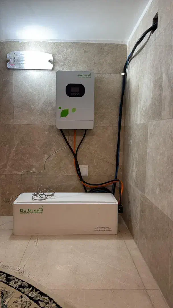 برق خورشیدی/ برق اضطراری ups/سانورتر/باتری لیتیومی|خدمات پیشه و مهارت|تهران, بهار|دیوار
