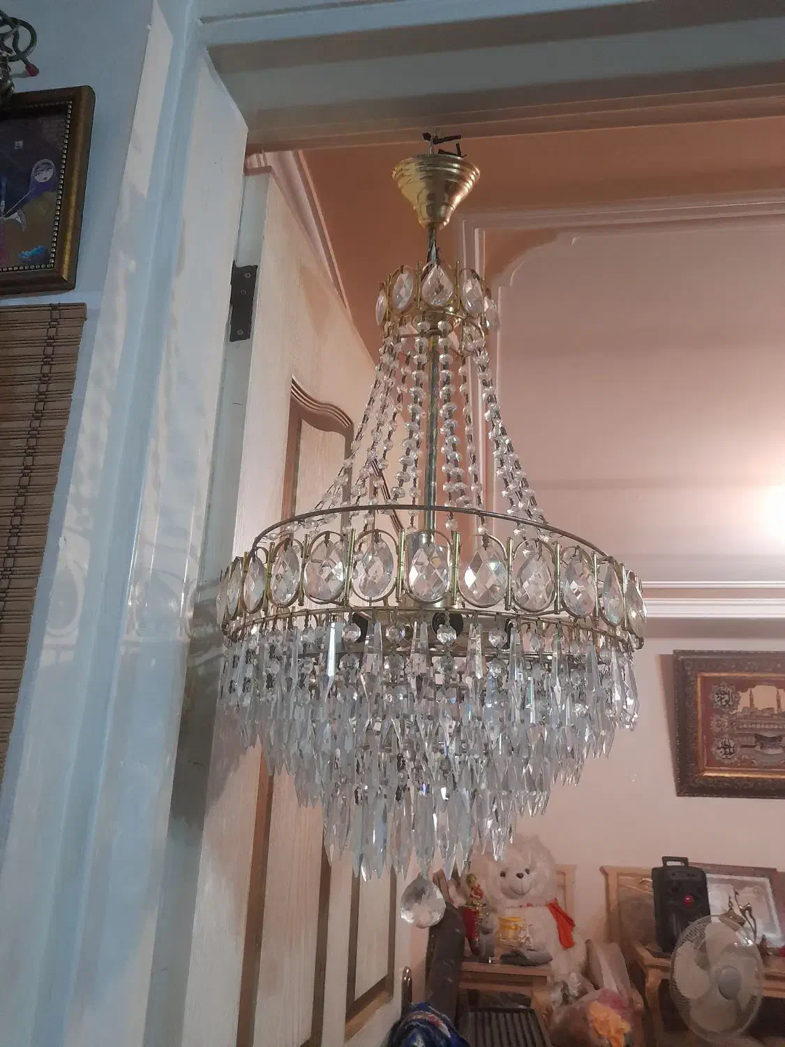 لوستر هشت شاخه،|لوستر و چراغ آویز|تبریز, |دیوار