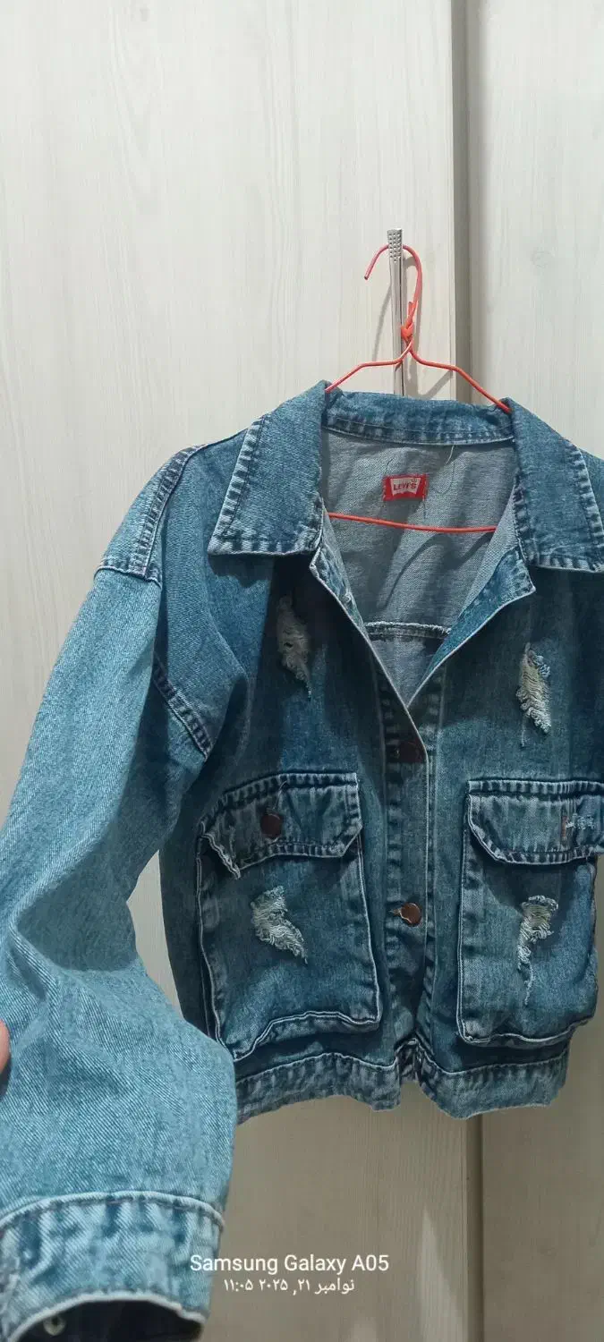 کت جین زنانه نو|لباس|اهواز, سپیدار|دیوار