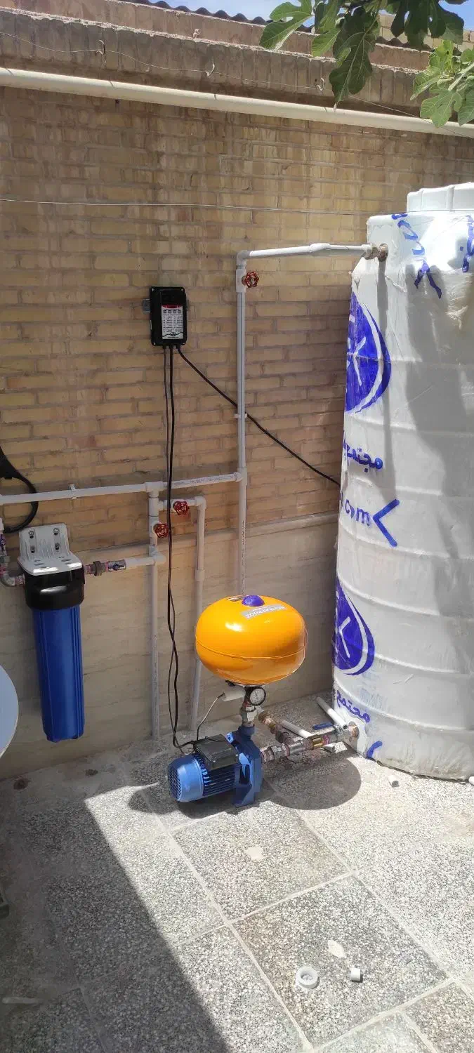 نصب اصولی پمپ و منبع|خدمات پیشه و مهارت|یزد, |دیوار
