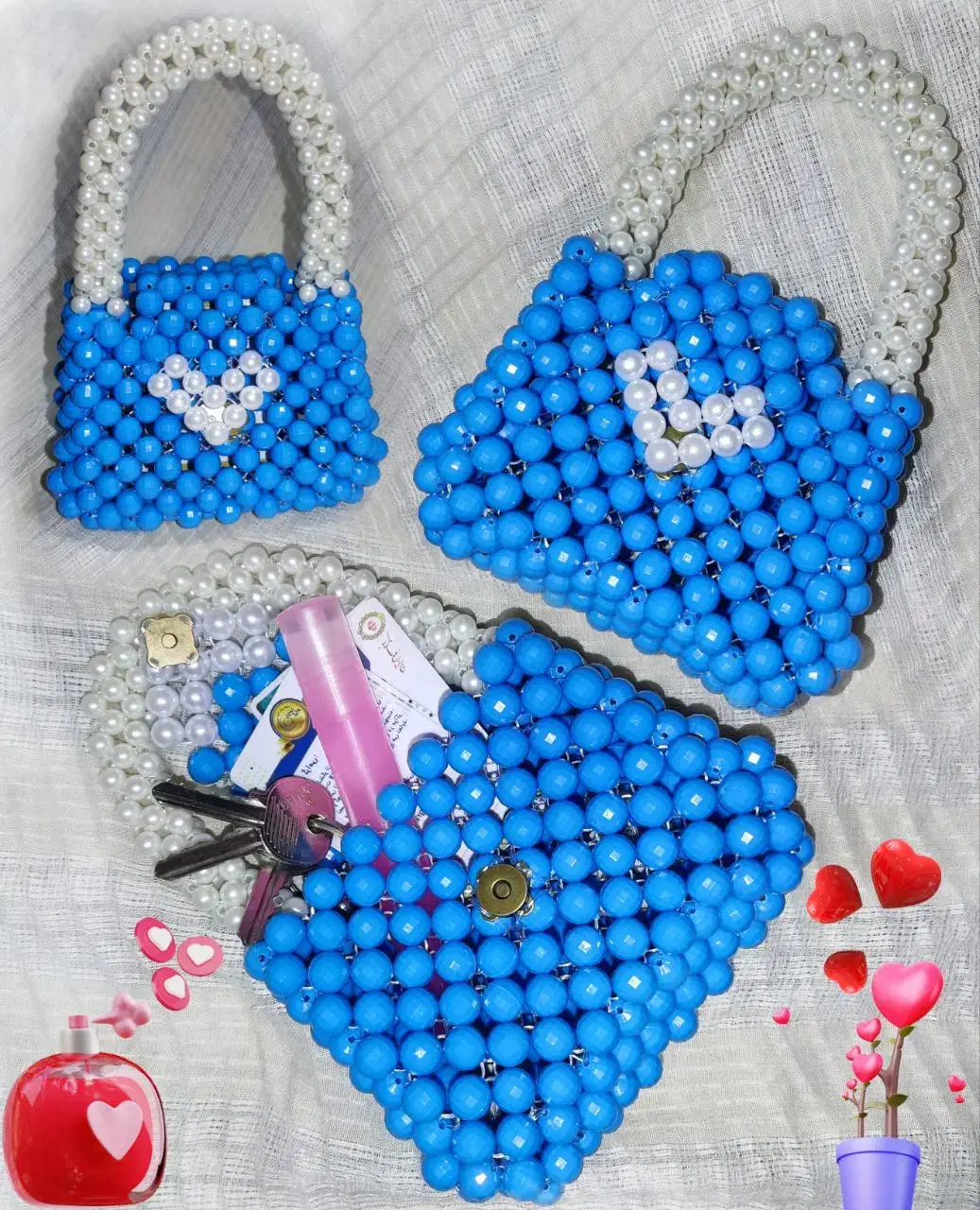 کیف مرواریدی|کیف، کفش، کمربند|جهرم, |دیوار