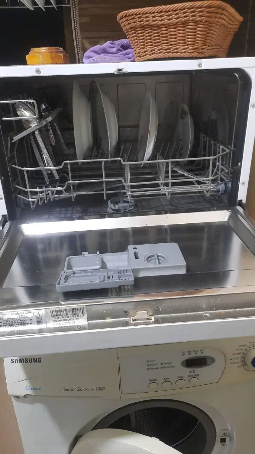 ماشین ظرفشویی ۶نفره رومیزی زیرووات|ماشین ظرفشویی|رشت, چمارسرا|دیوار