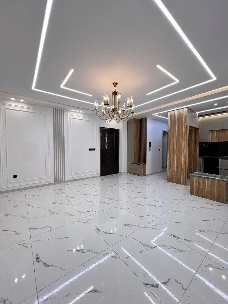 ۵۵متر*سالن پرده خور تالاری*دیزاین مینیمال*قلب شهر|فروش آپارتمان|تهران, سازمان برنامه شمالی|دیوار