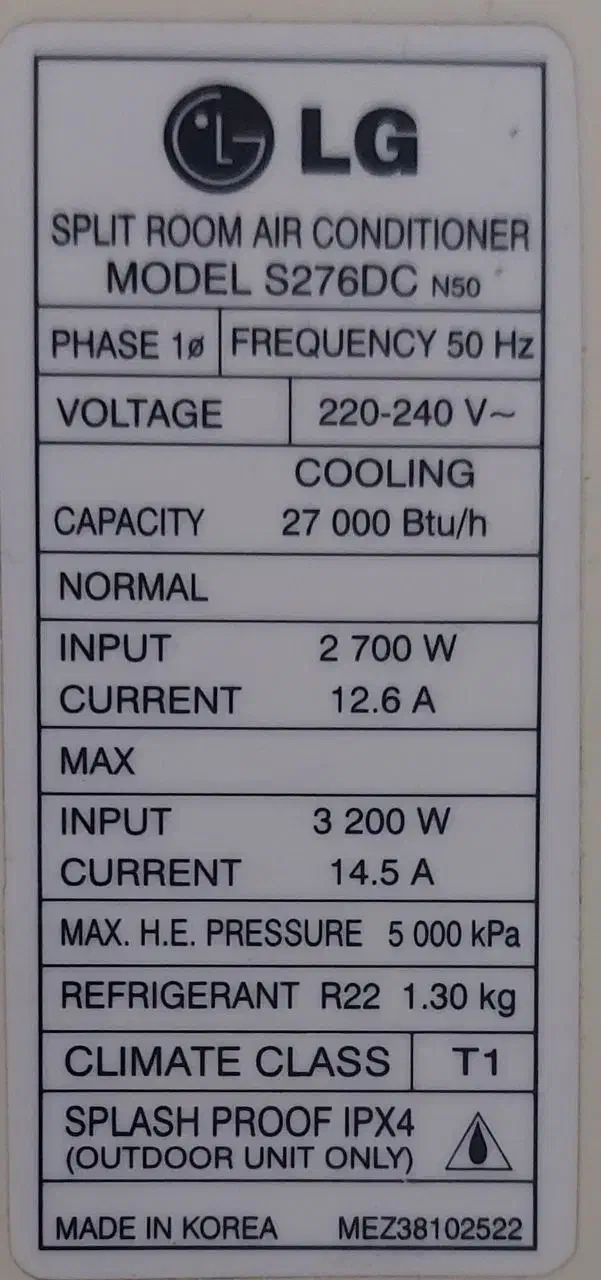 کولر گازی ۲۷۰۰۰|کولر گازی و فنکوئل|بوئین زهرا, |دیوار