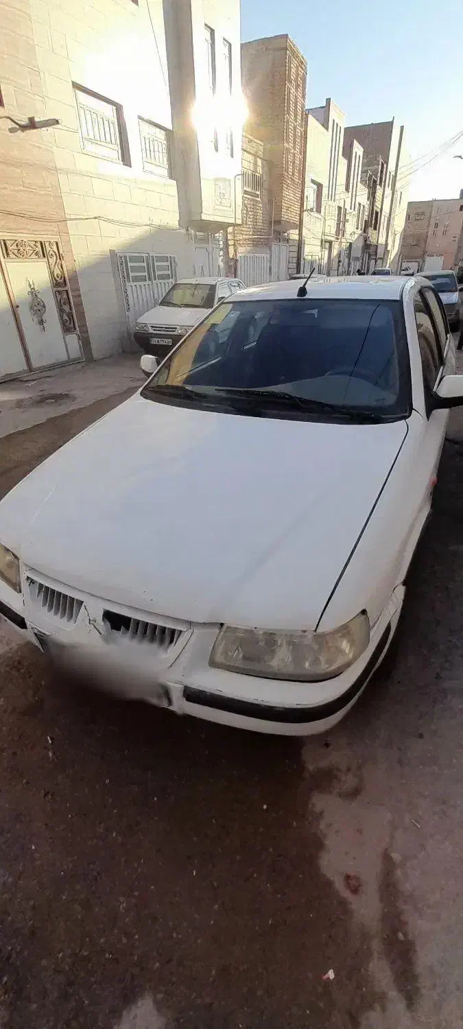 سمند سفید LX EF7 دوگانه فابریک|خودرو سواری و وانت|یزد, |دیوار