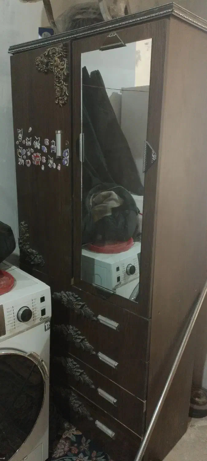 کمد آیینه دار|جاکفشی، کمد، دراور|کرمانشاه, |دیوار