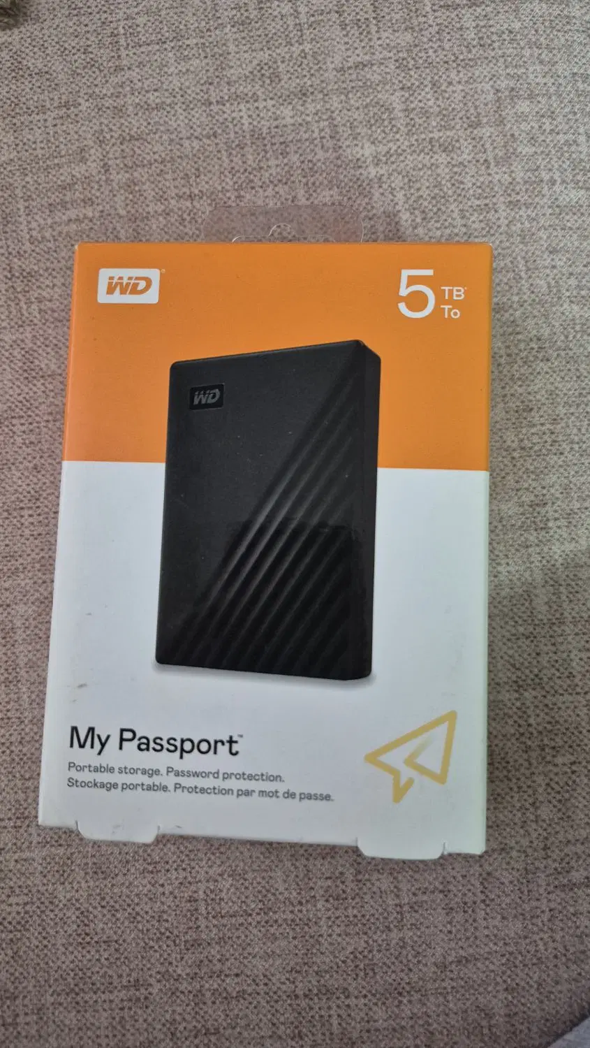 حافظه جانبی هارد اکسترنال وسترن دیجیتال 5Tb|قطعات و لوازم جانبی رایانه|تهران, قصر فیروزه ۲|دیوار