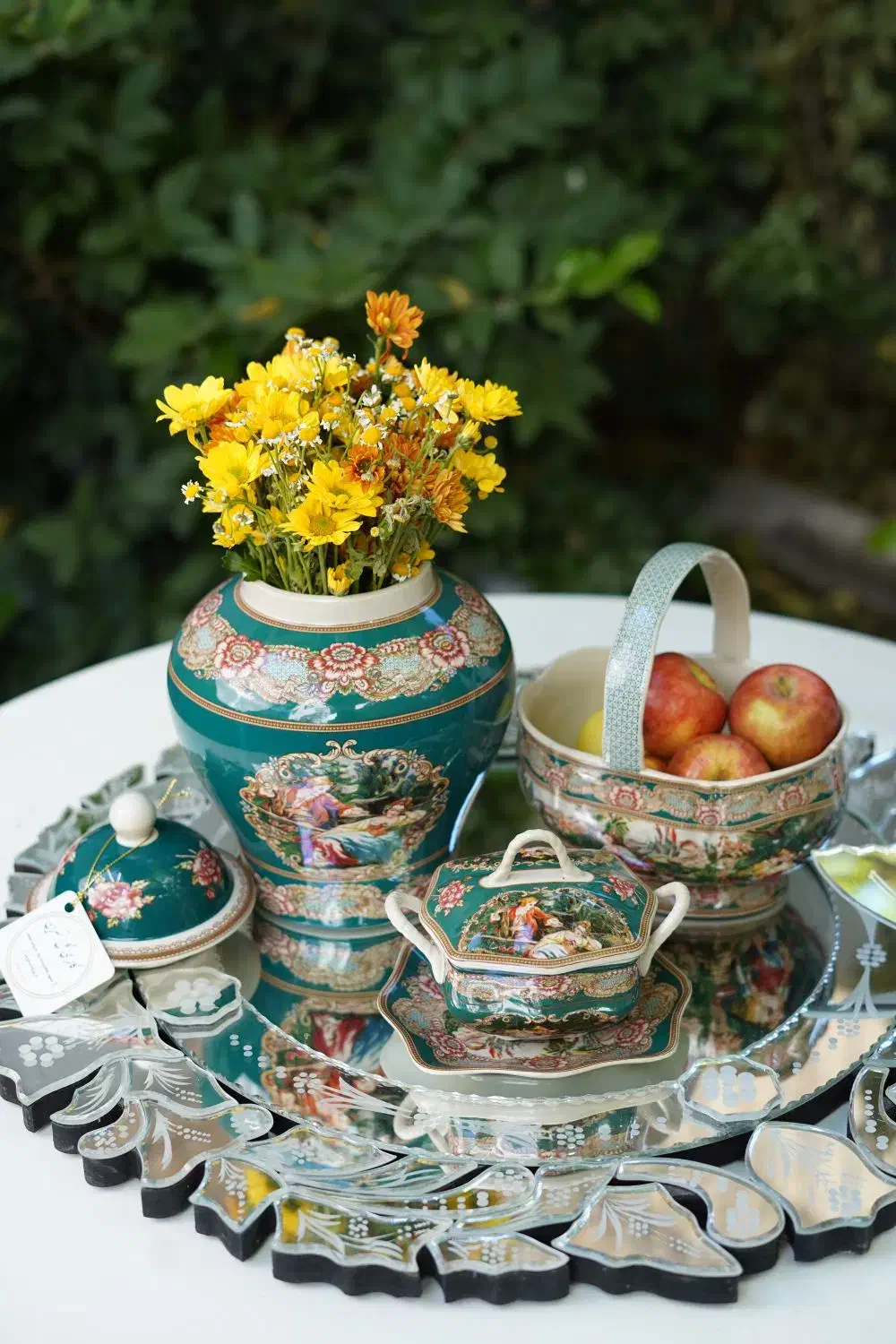 جینجرجار و آباژور|ظروف سرو و پذیرایی|مشهد, نیروی هوایی|دیوار