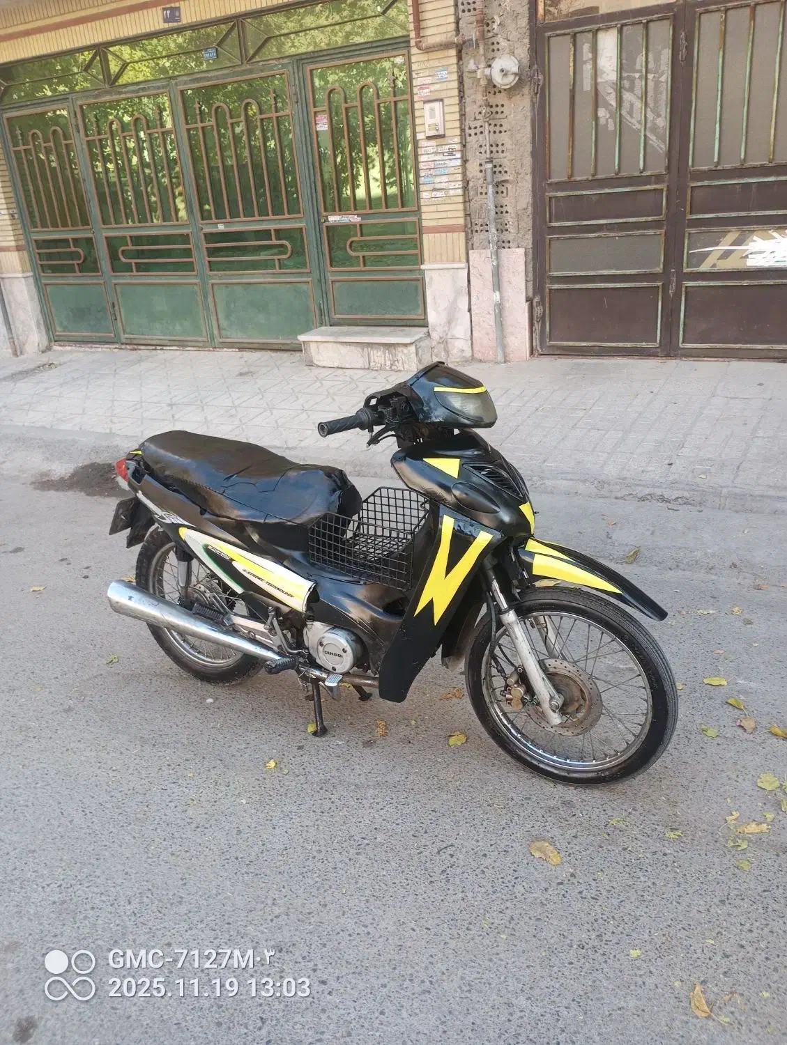 موتور روان بی کلاج پلاک ملی سالم وروپا|موتورسیکلت|مشهد, شهرک رازی (شهرک غرب)|دیوار